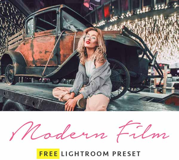 Modern Film Lightroom Preset